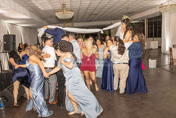 Thalial and Francisco wedding reception at La Mirada Golf course in