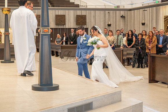 Bryan and Diana wedding ceremony at The Christ Cathedral in Garden Grove Ca, reception at The White House Event Center Anaheim Ca, Gustavo Villarreal photography, videography, 323-633-8283, www.gvphot