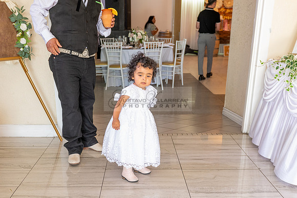 Nazareth Bautizo fotografias y videos en Whittier Ca, reception at Grand premier Banquet hall in Gardena Ca. Gustavo Villarreal photographer 323-633-8283, www.gvphotoandvideo.com
