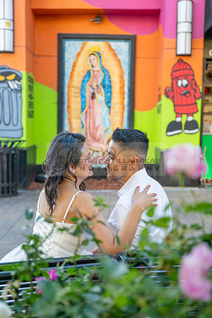 Margarita and Quintiliano engagement, weddings, quinceaneras, photos at La 4th st in Santa ana Ca. Gustavo Villarreal Photography, videographer, 323-633-8283