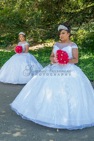 Alyssa and Kaitlynn sweet Sixteens photoshoot at Los Angeles County Arboretum in Arcadia Ca. photography, videography, Gustavo Villarreal, 323-633-8283, www.gvphotoandvideo.com