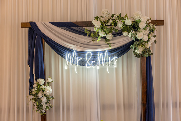 Thalial and Francisco wedding reception at La Mirada Golf course in