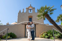 Jessica and Cory engagement photo session at Our Lady of Mount C