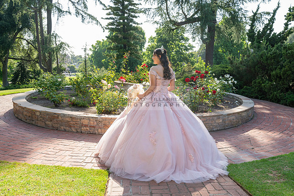 Bella McNally quinceanera photos, photographer, videos at Penn Park in Whittier Ca, Gustavo Villarreal Photography, 323-633-8283