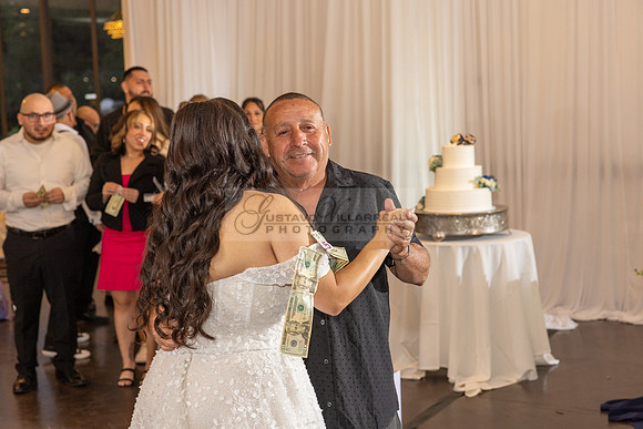 Thalial and Francisco wedding reception at La Mirada Golf course in