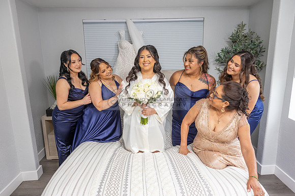 Thalial and Francisco wedding reception at La Mirada Golf course in