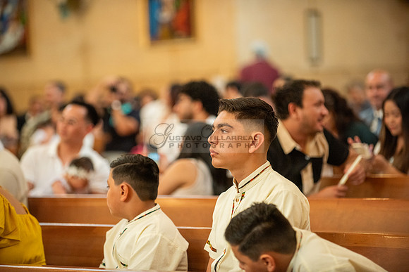 Baptism photographer, videographer at Cathedral of our Lady of Angeles in Los Angeles Ca. Gustavo Villarreal Photography, 323-633-8283, www.gvphotoandvideo.com