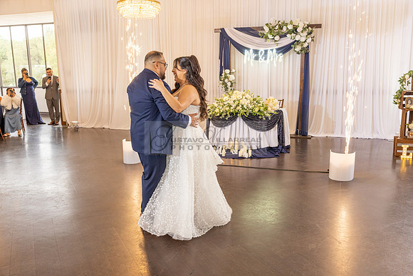 Thalial and Francisco wedding reception at La Mirada Golf course in