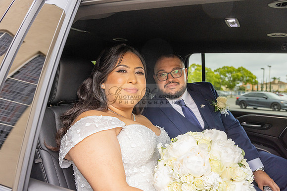 Thalial and Francisco wedding reception at La Mirada Golf course in