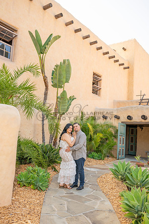 Jessica and Cory engagement photo session at Our Lady of Mount C