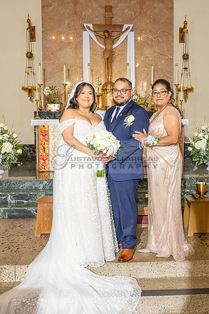 Thalial and Francisco wedding reception at La Mirada Golf course in