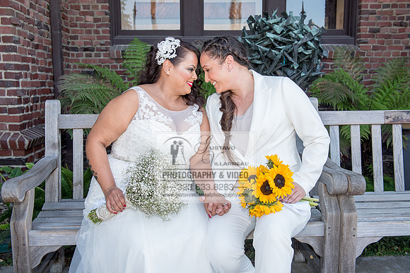 JENNIFER AND CYNTHIA glbt wedding photography and video at Long Beach Museum of Art in Long Beach Ca, www.gustavovillarreal.com, 323-633-8283