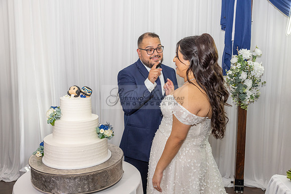 Thalial and Francisco wedding reception at La Mirada Golf course in