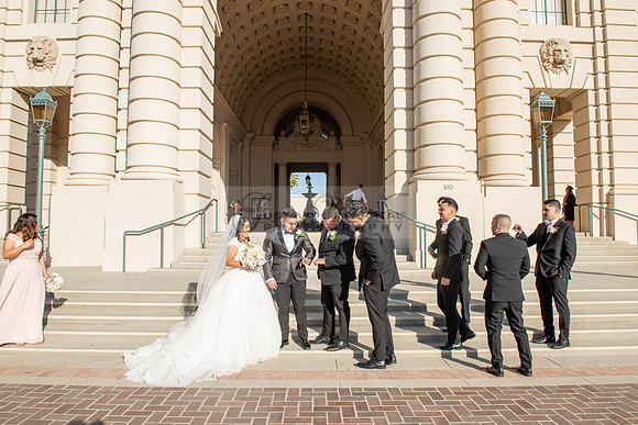 Liliana and Isaac wedding celebration at Noor Restaurant Event Center in Pasadena Ca, Pasadena City hall, photographer Gustavo Villarreal 323-633-8283