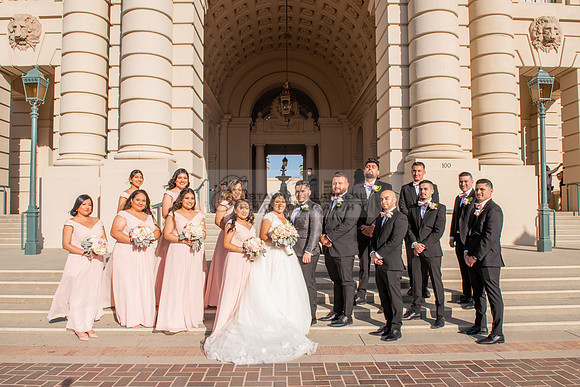 Liliana and Isaac wedding celebration at Noor Restaurant Event Center in Pasadena Ca, Pasadena City hall, photographer Gustavo Villarreal 323-633-8283