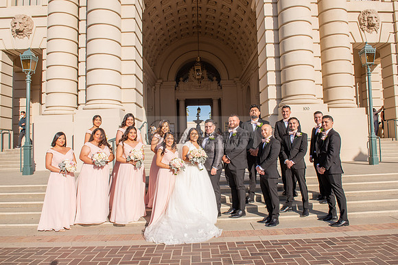 Liliana and Isaac wedding celebration at Noor Restaurant Event Center in Pasadena Ca, Pasadena City hall, photographer Gustavo Villarreal 323-633-8283