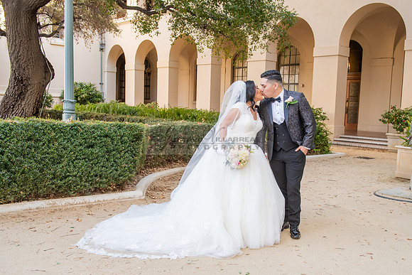 Liliana and Isaac wedding celebration at Noor Restaurant Event Center in Pasadena Ca, Pasadena City hall, photographer Gustavo Villarreal 323-633-8283