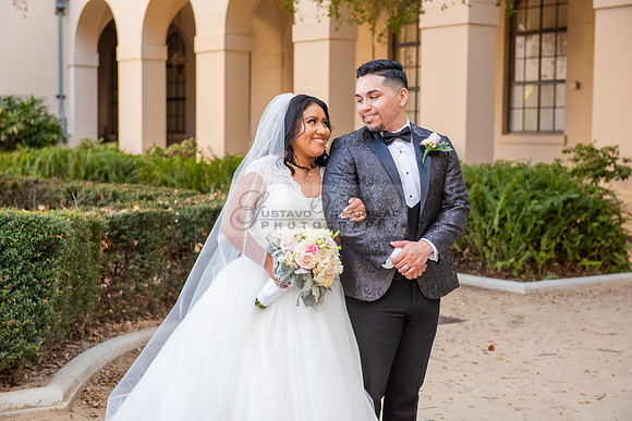 Liliana and Isaac wedding celebration at Noor Restaurant Event Center in Pasadena Ca, Pasadena City hall, photographer Gustavo Villarreal 323-633-8283