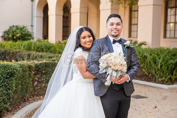 Liliana and Isaac wedding celebration at Noor Restaurant Event Center in Pasadena Ca, Pasadena City hall, photographer Gustavo Villarreal 323-633-8283