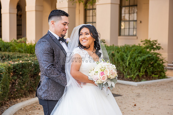 Liliana and Isaac wedding celebration at Noor Restaurant Event Center in Pasadena Ca, Pasadena City hall, photographer Gustavo Villarreal 323-633-8283