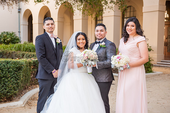 Liliana and Isaac wedding celebration at Noor Restaurant Event Center in Pasadena Ca, Pasadena City hall, photographer Gustavo Villarreal 323-633-8283