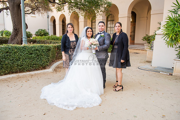 Liliana and Isaac wedding celebration at Noor Restaurant Event Center in Pasadena Ca, Pasadena City hall, photographer Gustavo Villarreal 323-633-8283