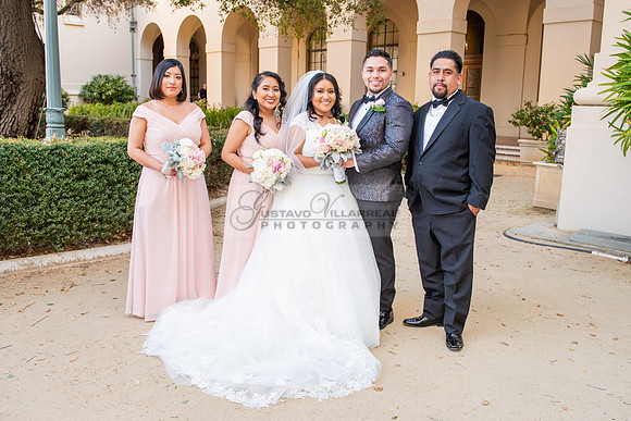 Liliana and Isaac wedding celebration at Noor Restaurant Event Center in Pasadena Ca, Pasadena City hall, photographer Gustavo Villarreal 323-633-8283