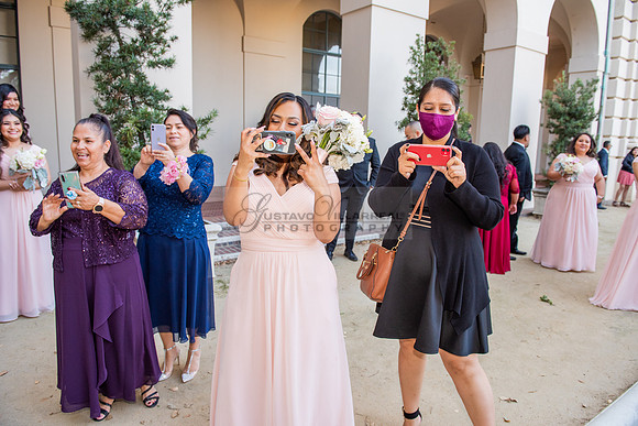 Liliana and Isaac wedding celebration at Noor Restaurant Event Center in Pasadena Ca, Pasadena City hall, photographer Gustavo Villarreal 323-633-8283