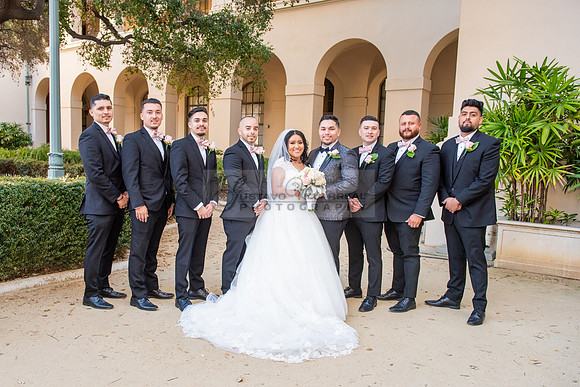 Liliana and Isaac wedding celebration at Noor Restaurant Event Center in Pasadena Ca, Pasadena City hall, photographer Gustavo Villarreal 323-633-8283