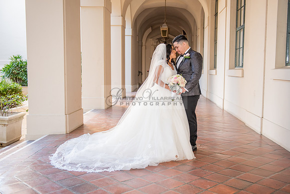 Liliana and Isaac wedding celebration at Noor Restaurant Event Center in Pasadena Ca, Pasadena City hall, photographer Gustavo Villarreal 323-633-8283