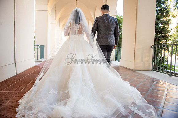 Liliana and Isaac wedding celebration at Noor Restaurant Event Center in Pasadena Ca, Pasadena City hall, photographer Gustavo Villarreal 323-633-8283