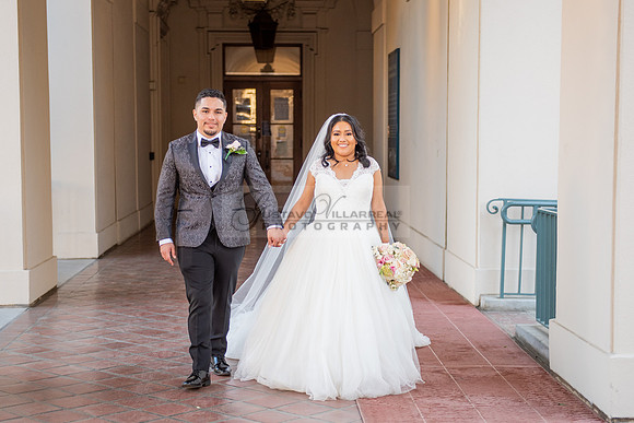 Liliana and Isaac wedding celebration at Noor Restaurant Event Center in Pasadena Ca, Pasadena City hall, photographer Gustavo Villarreal 323-633-8283