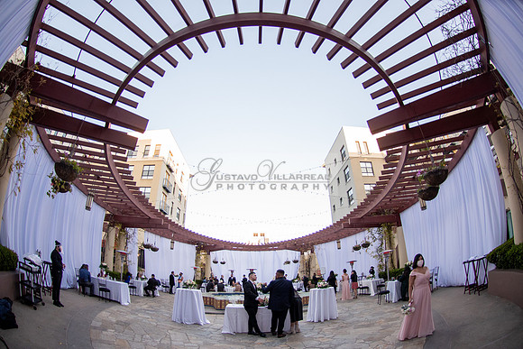 Liliana and Isaac wedding celebration at Noor Restaurant Event Center in Pasadena Ca, Pasadena City hall, photographer Gustavo Villarreal 323-633-8283
