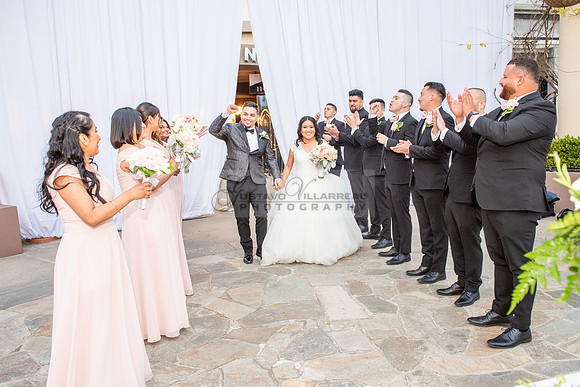 Liliana and Isaac wedding celebration at Noor Restaurant Event Center in Pasadena Ca, Pasadena City hall, photographer Gustavo Villarreal 323-633-8283