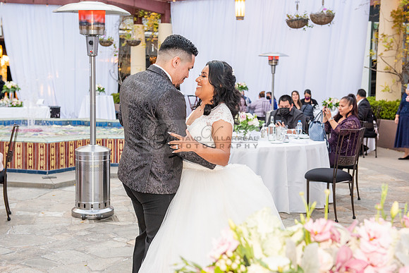 Liliana and Isaac wedding celebration at Noor Restaurant Event Center in Pasadena Ca, Pasadena City hall, photographer Gustavo Villarreal 323-633-8283