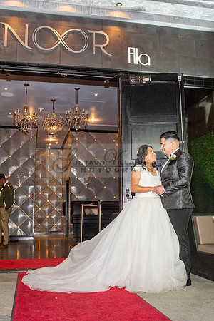 Liliana and Isaac wedding celebration at Noor Restaurant Event Center in Pasadena Ca, Pasadena City hall, photographer Gustavo Villarreal 323-633-8283