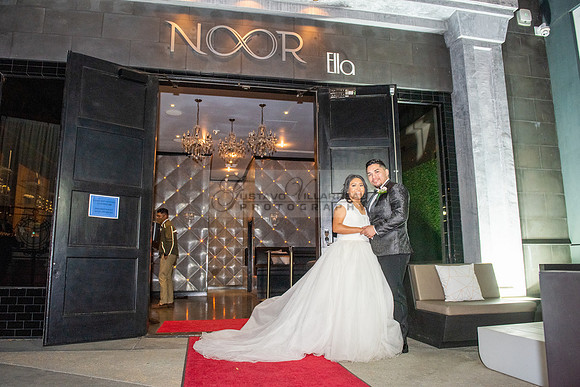 Liliana and Isaac wedding celebration at Noor Restaurant Event Center in Pasadena Ca, Pasadena City hall, photographer Gustavo Villarreal 323-633-8283