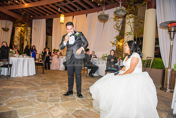 Liliana and Isaac wedding celebration at Noor Restaurant Event Center in Pasadena Ca, Pasadena City hall, photographer Gustavo Villarreal 323-633-8283