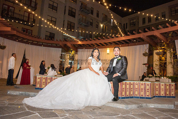 Liliana and Isaac wedding celebration at Noor Restaurant Event Center in Pasadena Ca, Pasadena City hall, photographer Gustavo Villarreal 323-633-8283
