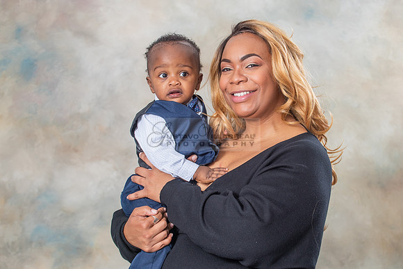 Cheris Atkins baby boy first birthdat photo session studio in Whittier Ca, 323-633-8283
