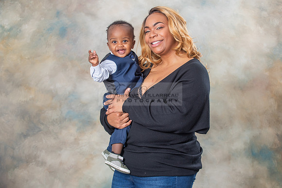 Cheris Atkins baby boy first birthdat photo session studio in Whittier Ca, 323-633-8283