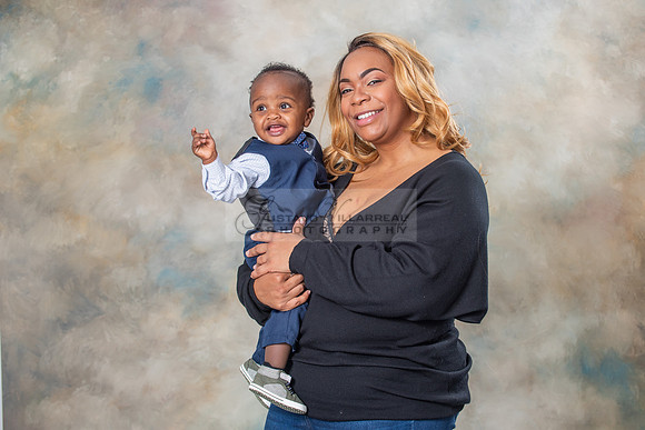 Cheris Atkins baby boy first birthdat photo session studio in Whittier Ca, 323-633-8283