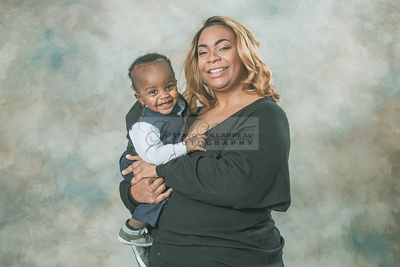 Cheris Atkins baby boy first birthdat photo session studio in Whittier Ca, 323-633-8283