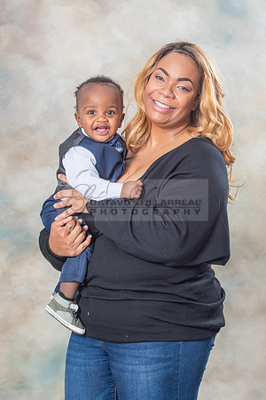 Cheris Atkins baby boy first birthdat photo session studio in Whittier Ca, 323-633-8283