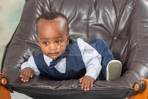 Cheris Atkins baby boy first birthdat photo session studio in Whittier Ca, 323-633-8283