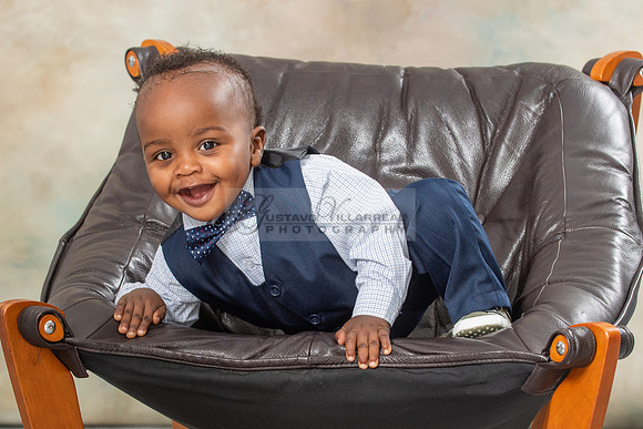Cheris Atkins baby boy first birthdat photo session studio in Whittier Ca, 323-633-8283