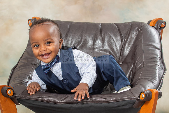 Cheris Atkins baby boy first birthdat photo session studio in Whittier Ca, 323-633-8283