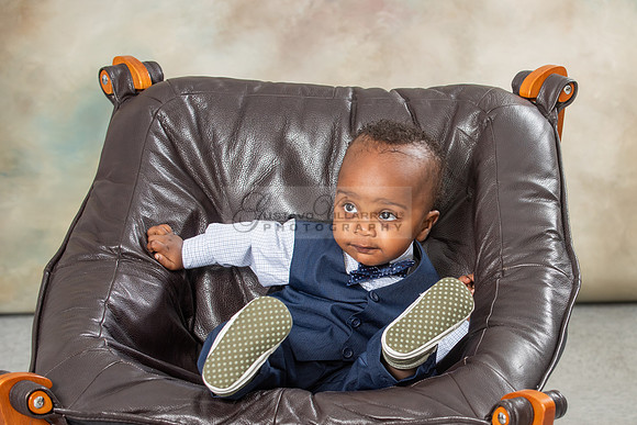 Cheris Atkins baby boy first birthdat photo session studio in Whittier Ca, 323-633-8283