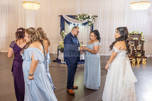 Thalial and Francisco wedding reception at La Mirada Golf course in