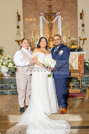 Thalial and Francisco wedding reception at La Mirada Golf course in